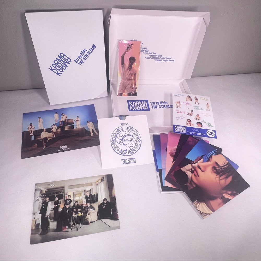 Stray Kids Karma - Hooray Version - Walmart Exclusive - Opened - No Photo Cards